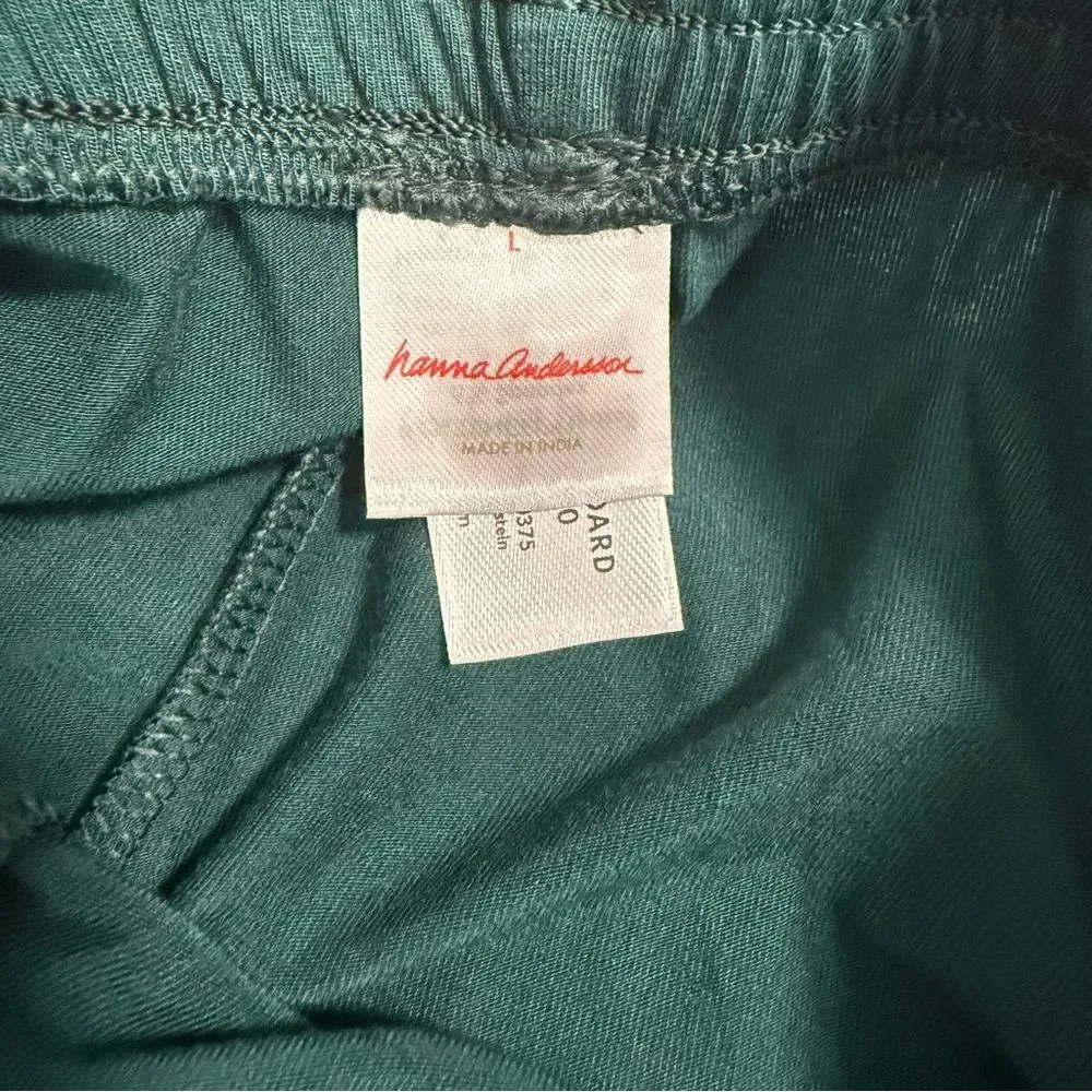 Hanna Andersson Adult Long Sleeve HannaSoft Henley Pajama Pants - UNISEX Large